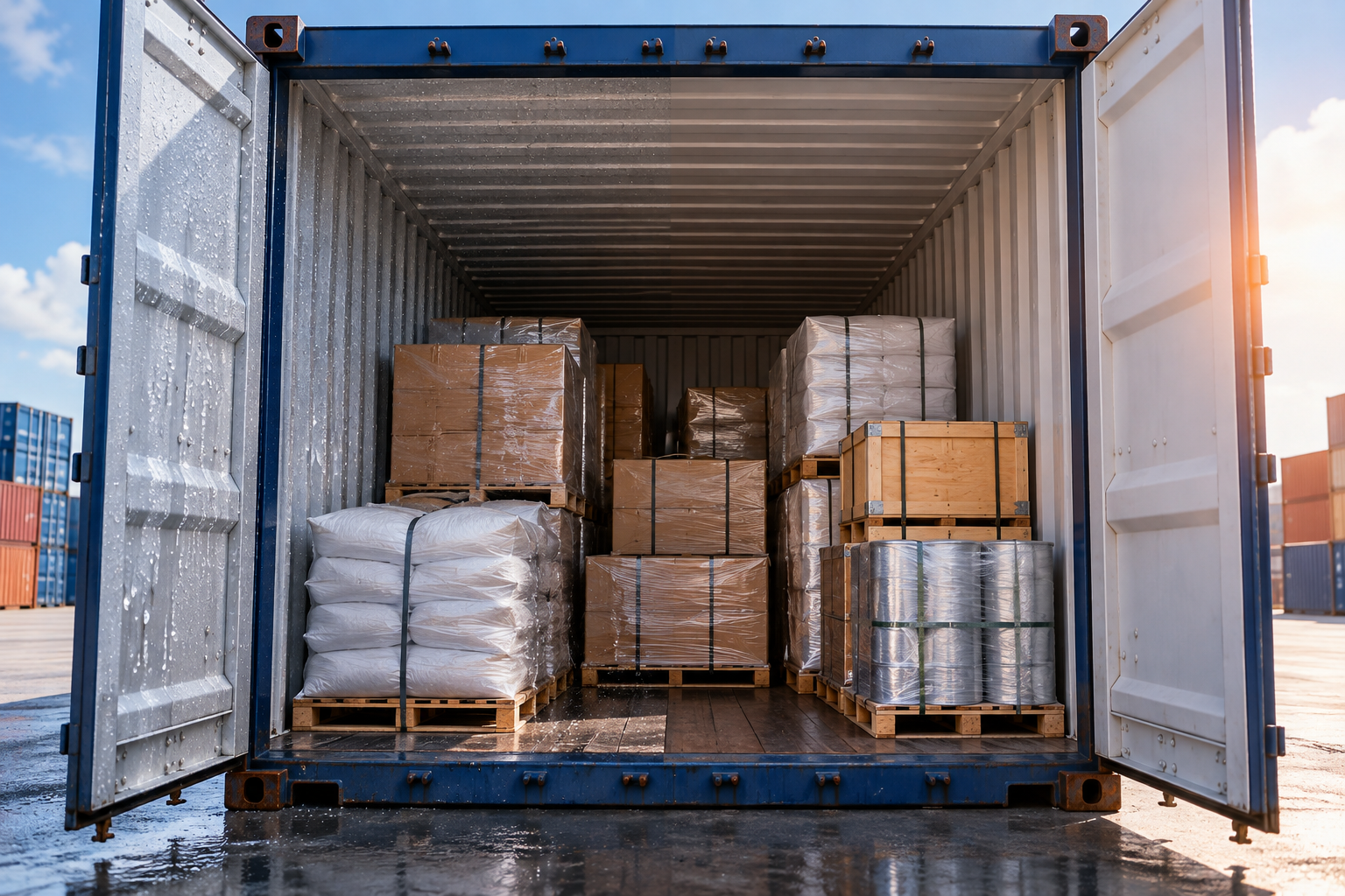 Kiểm so&aacute;t độ ẩm container