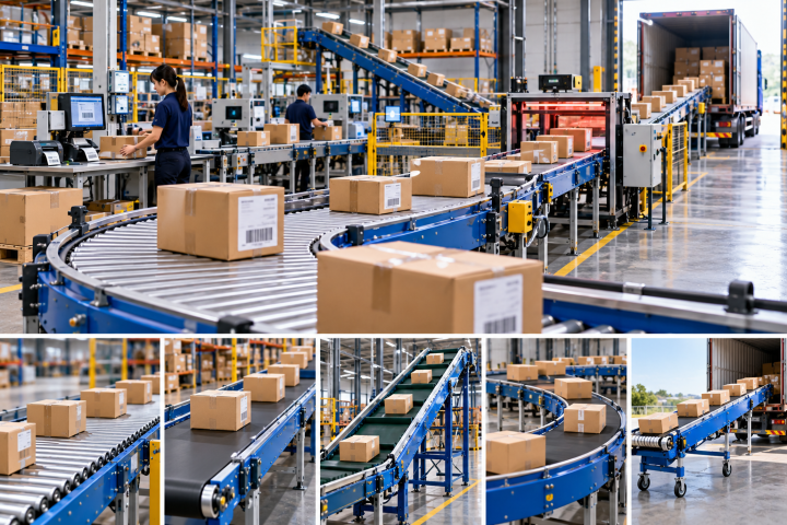 Băng tải trong logistics: Ứng dụng, phân loại và cách chọn