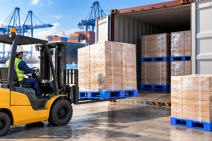 Pallet nhựa xuất khẩu: Cách chọn và sử dụng hiệu quả